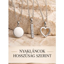 Nyakláncok hosszúság szerint