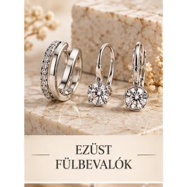 Ezüst fülbevalók