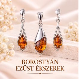 Borostyán ékszerek