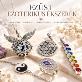 EZÜST EZOTERIKUS ÉKSZEREK, ANGYALHÍVÓK