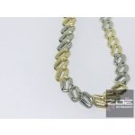 SÁRGA-FEHÉR ARANY NŐI KARKÖTŐ aU4115 (L112)