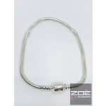 EZÜST "PANDORA" STÍLUSÚ KARLÁNC - 18CM, Ag15125