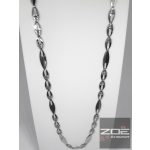 FEHÉR ARANY NŐI NYAKLÁNC /NYAKÉK ovális szemek Au3458 ,L117