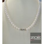 AKOYA IGAZGYÖNGYSOR , fehér arany zárral. R3773