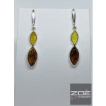 BOROSTYÁN LÓGÓS FÜLBEVALÓ - 2 SZÍNŰ  Ag 11790