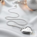 HOT DIAMONDS - Romantikus nyitható szív medál, lánccal  DP132   ag17636