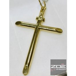 Sárga arany kereszt medál   Au 470