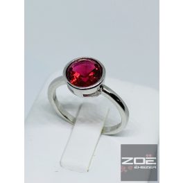PIROS cirkóna köves EZÜST GYŰRŰ  Ag13282
