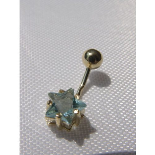 ARANY PIERCING, csillagos AB19 Au 420