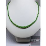 SMARAGD NYAKÉK-karlánc szett , arany zárral  AU4227