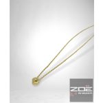 SÁRGA ARANY NYAKLÁNC ÉS BRILL MEDÁL - Au3645