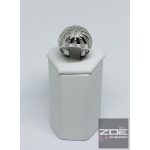 EZÜST KOKTÉL GYŰRŰ-GYÉMÁNTOKKAL Ag 2964