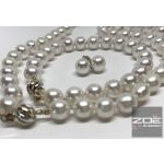 SÓS VÍZI AKOYA IGAZGYÖNGY- KARLÁNC  R 2108