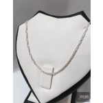 Szingapuri ezüst lánc - 50cm Ag 4311